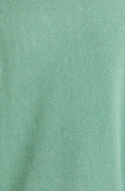 Shop The Elder Statesman Gender Inclusive Simple Cashmere Sweater In Juniper