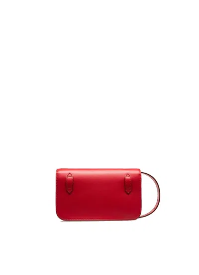 Bally Janelle S Women's 6232461 Red Leather Minibag In Multi
