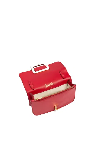 Bally Janelle S Women's 6232461 Red Leather Minibag In Multi