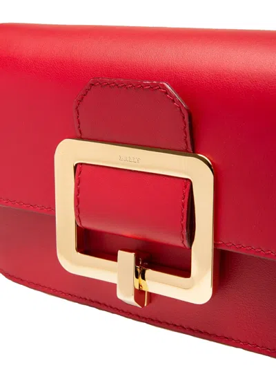 Bally Janelle S Women's 6232461 Red Leather Minibag In Multi