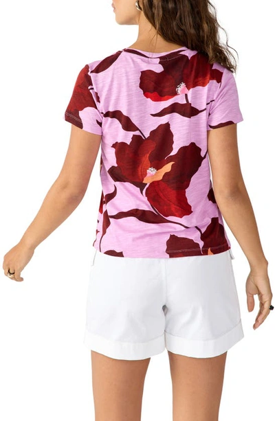 Sanctuary The Perfect Geo Print Cotton Blend Knit Top In Enchanted