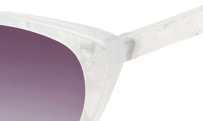Shop Bp. Gradient Cat Eye Sunglasses In White