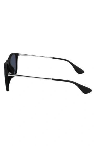 Shop Cole Haan 55mm Square Sunglasses In Matte Black