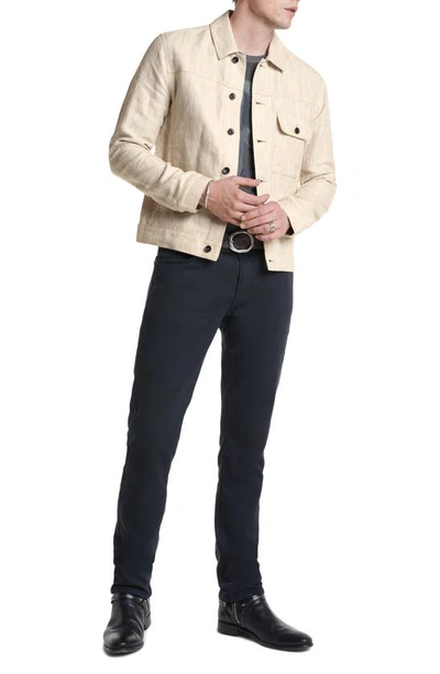 John Varvatos Men's Drew Trucker Jacket In Fossil Grey