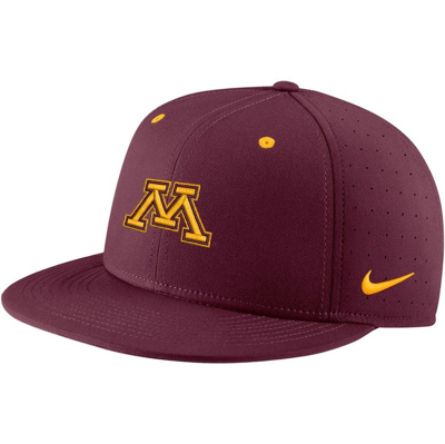 Shop Nike Maroon Minnesota Golden Gophers True Performance Fitted Hat