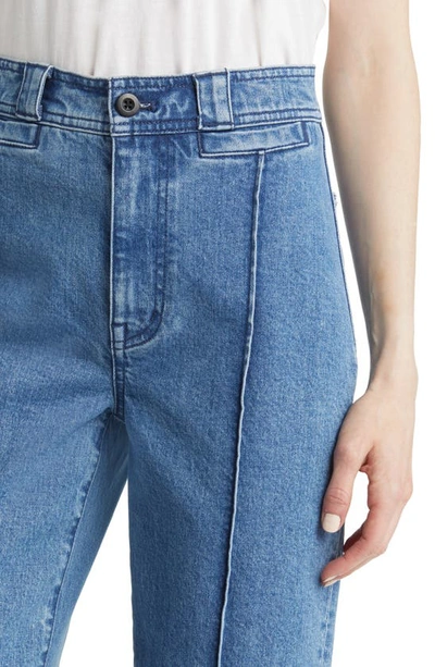 Madewell The Perfect Vintage Pintuck High Waist Wide Leg Jeans In Paradelle Wash