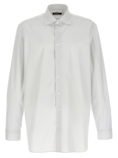 Shop Raf Simons Grand Amour Shirt, Blouse White