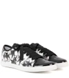 LANVIN Printed Leather Sneakers