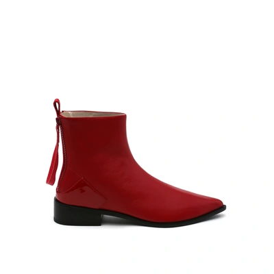 Shop United Nude Pure Bootie In Red