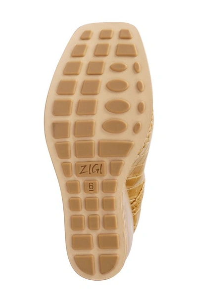 Shop Zigi Philipah Peep Toe Platform Wedge Sandal In Perlin Cr
