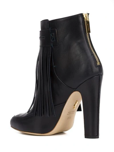 Shop Maiyet 'blake' Fringe Heeled Booties