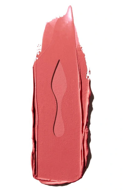 Christian Louboutin Louboutin Rouge Silky Satin On The Go Lipstick In Belly Bloom 011
