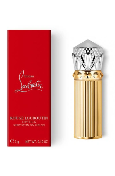 Christian Louboutin Louboutin Rouge Silky Satin On The Go Lipstick In Belly Bloom 011