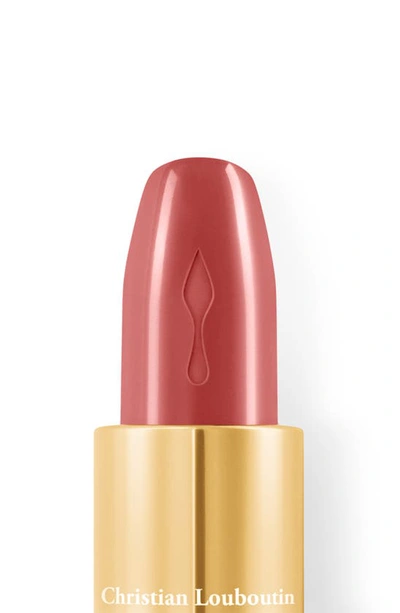 Christian Louboutin Louboutin Rouge Silky Satin On The Go Lipstick In Belly Bloom 011