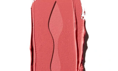 Christian Louboutin Louboutin Rouge Silky Satin On The Go Lipstick In Belly Bloom 011