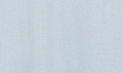 Shop Sweet Romeo Ribbed Short Sleeve T-shirt In Light Blue