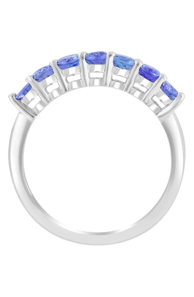 Effy Sterling Silver Tanzanite Ring In Blue