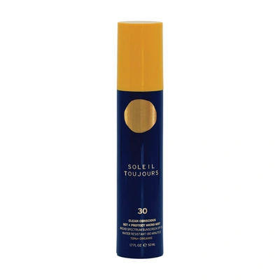 Shop Soleil Toujours Clean Conscious Set And Protect Micro Mist Spf 30 In Default Title