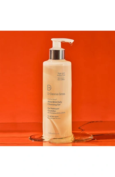 Shop Dr Dennis Gross Skincare Alpha Beta® Aha/bha Daily Cleansing Gel