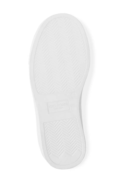 Kurt Geiger Mini Laney Crystal-embellished Bow Leather Trainers 6-7 Years In White