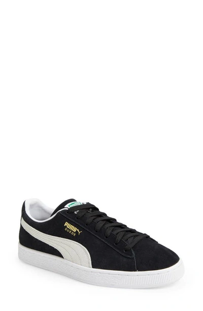 Shop Puma Suede Classic Xxi Sneaker In  Black- White