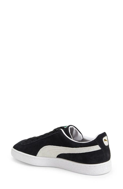 Shop Puma Suede Classic Xxi Sneaker In  Black- White