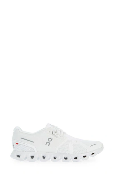 Shop On Cloud 5 Running Shoe In Undyed White/ White