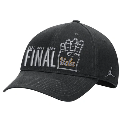 Shop Jordan Brand Basketball Tournament March Madness Final Four Bound L91 Adjustable Hat In Black