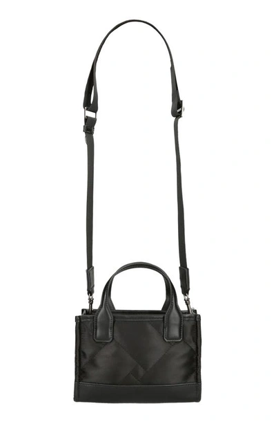 Shop Kurt Geiger Micro Square Crossbody Tote Bag In Black