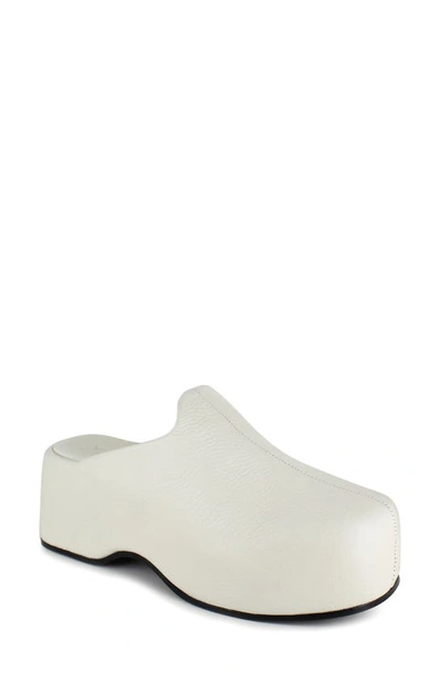 Shop Zigi Kristen Platform Clog In Bone Leather