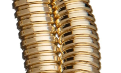 Shop Jennifer Zeuner Maude Double Chain Choker Necklace In Gold Vermeil
