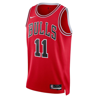 Nike Chicago Bulls Icon Edition 2022/23  Men's Dri-fit Nba Swingman Jersey In Red