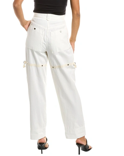 Shop Etro Trouser In White