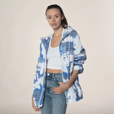 Shop Members Only Women's Windbreaker Oversized Jacket In Blue
