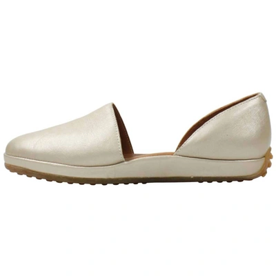 Shop L'amour Des Pieds Women's Yemina Slip On Shoes In Plantino Pearl In White