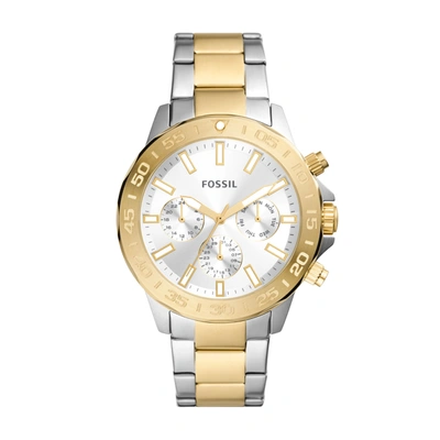 Shop Fossil Men's Bannon Multifunction, Gold-tone Stainless Steel Watch