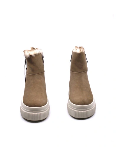 Shop J/slides Wally Bootie In Taupe In Beige