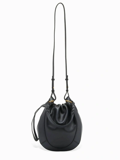 Shop Ulla Johnson Hilma Bucket Bag In Noir In Black