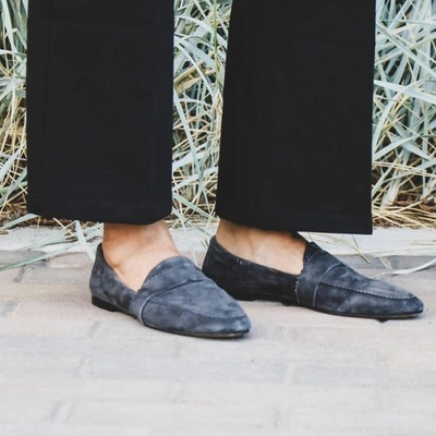 Shop Pomme D'or Kristine Flats In Grey
