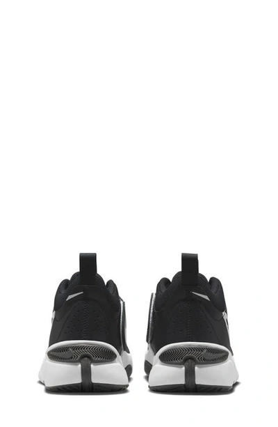 Shop Nike Kids' Team Hustle D 11 Basketball Sneaker In Black/ White