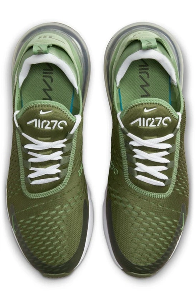 Shop Nike Air Max 270 Sneaker In Medium Olive/ White/ Oil Green