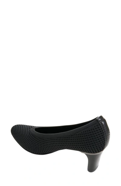 Vaneli Womens Knit Pumps In Black