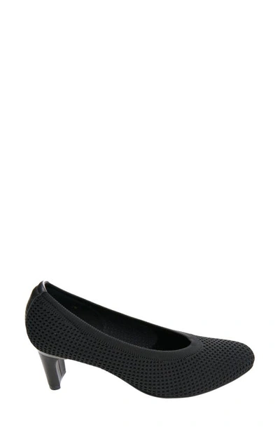 Vaneli Womens Knit Pumps In Black