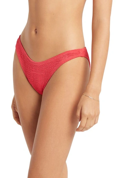 Shop Bound By Bond-eye The Sign Hipster Bikini Bottoms In Guava Eco