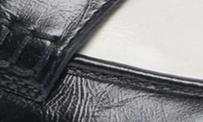 Shop Dolce Vita Elias Loafer In Black/ White Crinkle Patent