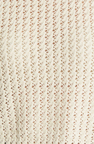 Varley Delaney Open Stitch Sweater Vest In Birch