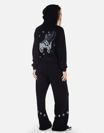 Lauren Moshi Lachelle-retro Skate In Black