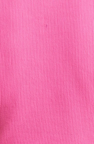Shop Alo Yoga Serene Rib Crop Top In Paradise Pink