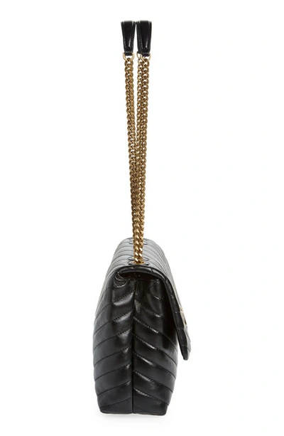 Tory Burch Kira Chevron Convertible Shoulder Bag In Black/gold