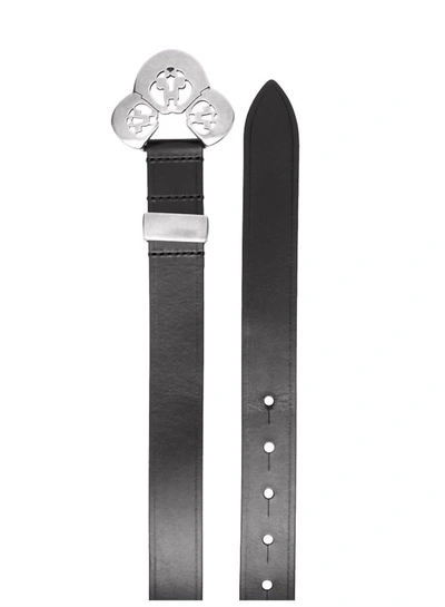 Shop Isabel Marant Women's Adaria Belt In Black/silver